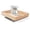 Bottom Mount-15"W, variant on Pull Out Drawers For Cabinet 14.5" W X 22" D 4.5" H Wood Slide Organizer And Storage Kitchen Shelves In Pantry Bathroom With Soft Close