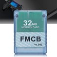 thumbnail image 1 of Estuche transparente para tarjeta de memoria FMCB V1.953 de 8MB/16MB/32MB/64MB para consola de juegos PS2, 1 of 6