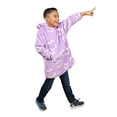 thumbnail image 4 of Sudadera Cobija Polar con Capucha Infantil Unitalla Lila, 4 of 6