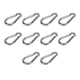 thumbnail image 3 of Carabiner Bearing 10Pcs Durable Snap Hook for Hiking ANGGREK Otros, 3 of 8