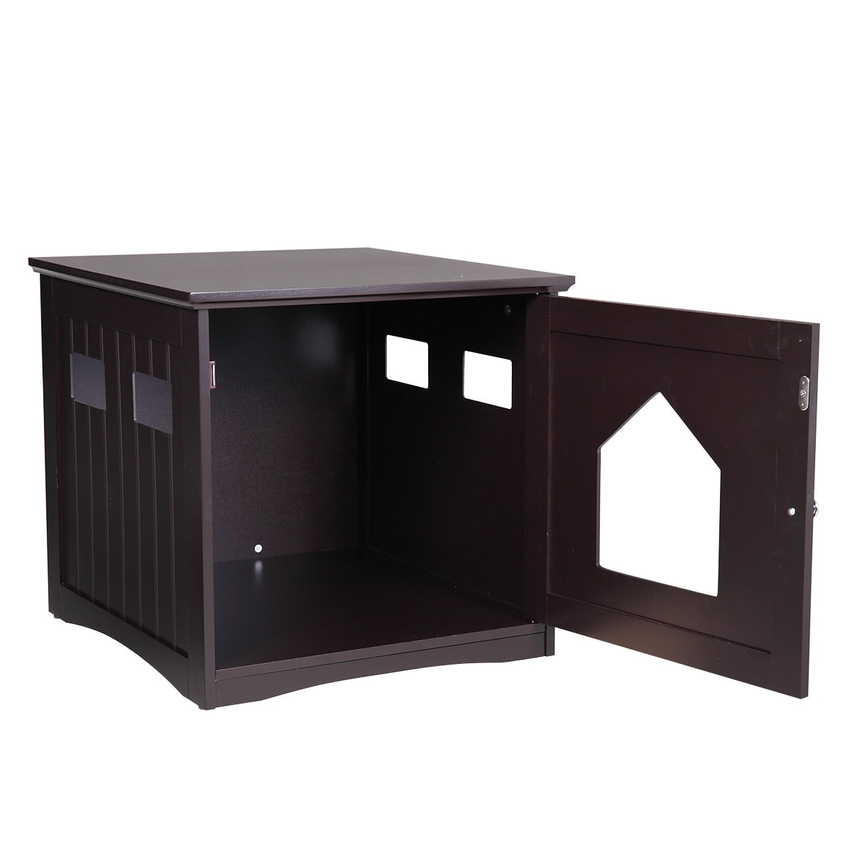 Lowestbest Nightstand Pet House, Multipurpose Cat Houses, Brown Lowestbest Nightstand Pet House, Multipurpose Cat Houses, Brown