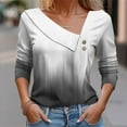 thumbnail image 2 of Sexy Tops For Women 2025 Summer Womens Summer Tops Plus Size Dressy Long Sleeve Shirts For Women Short Black Blouses For Women Dressy Casual Womens T Shirts Loose Fit Cotton V-Neck, 2 of 5