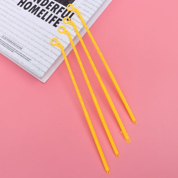 HEMOTON  100 PCS Lanterns Walking Stick Flameless Hand Lift for Home Solid