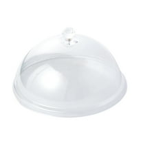 FRCOLOR food covers Cover Dome Screen Protector Cake Dome Fly Cake Cheese Butter Dessert Cover Microwave Plate Cover for Outdoor Indoor,10.43"X10.43"X4.72"