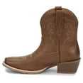thumbnail image 4 of Justin Women's Chellie Western Booties Square Toe Tan 7 1/2 M  US, 4 of 7
