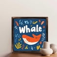 thumbnail image 6 of Orange Cute Whale Wooden Sign Wall Plaque - Vintage Art Decoration, Wall Decoration - Ideal Gift For Home Decoration, Living Room, Bathroom, Bedroom, Garden, Dining, Bar, Cafe, Festival Party Decor, 6 of 7