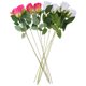 thumbnail image 1 of 10 rosas artificiales: rosas artificiales realistas con tallos - Para ramos de novia con arcos de boda y decoración de interiores - Decoración floral artificial, 1 of 6