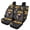 Sunflower Pattern, variant on Pzuqiu Front Rear Seat Covers Anti-Slip, Compatible with Automotive Vehicle Sedan Seats, Car Seat Covers Fit for Truck Cars Breath Full Set, American Flag Eagle