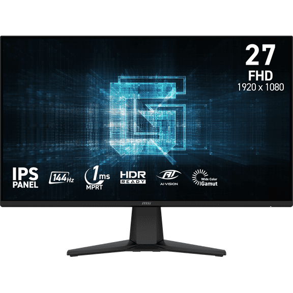 MSI 27" FHD (1920x1080) HDMI DP 144Hz 1ms FreeSync IPS Gaming Monitor - G275LW