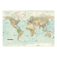 thumbnail image 2 of Tiptophomedecor Peel and Stick World Map  Wallpaper Wall Mural - Retro World Map - Removable Wall Decals, 2 of 3