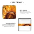 thumbnail image 5 of Picia Sunflower Blue Sky Pattern Tissue Box Cover,PVC Leather Square Holder,Tissue Box Holder with Magnetic Bottom,Facial Paper Organizer Dispenser-5.2"X5.2"X5.2", 5 of 8