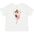 thumbnail image 3 of Inktastic Ballet Dancer for Little Girls Girls Toddler T-Shirt, 3 of 5