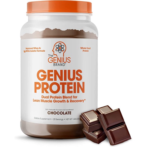 Whey Protein Powder for Lean Muscle Growth & Recovery Dual Protein