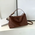 thumbnail image 6 of Yucurem Women Suede Shoulder Bag Adjustable Strap Hobo Purse Zipper Handbag (Coffee) Fashion shoulder bag (Coffee), 6 of 10
