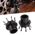 thumbnail image 4 of Couvre-capuchons d'Axe avant Couronne Style CNC Alliage d'Aluminium Modification de Moto, 4 of 7