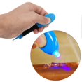 thumbnail image 1 of Blue ABS 3 Seconds UV Light Glue Pen Adhesive Liquid Repairing Tool for Glass Surface, 1 of 3