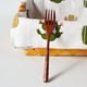 thumbnail image 3 of EeaseMX Juego de tenedor y cuchara de madera, cubiertos portátiles para el hogar y el restaurante (tres piezas), 3 of 8