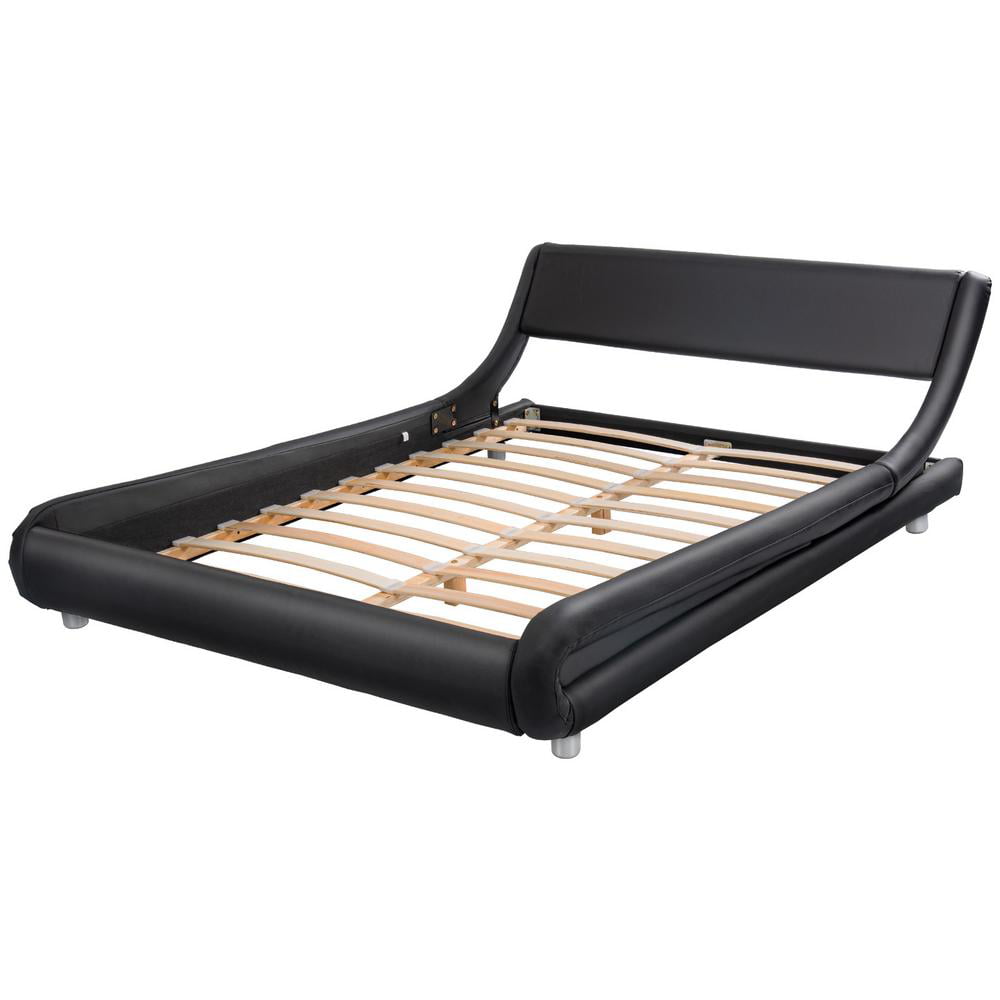 Prokth Upholstered Platform Bed Frame, Full Size Bed Frame Measurements