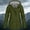 Army Green, variant on Jackets for Women Mid-Length Hooded Rain Jacket with Striped Lined Hood Full Zip and Snap Closure Jacket Solid Color Waterproof Windproof Jackets for Fall Winter Daily Wear Outdoors Looks