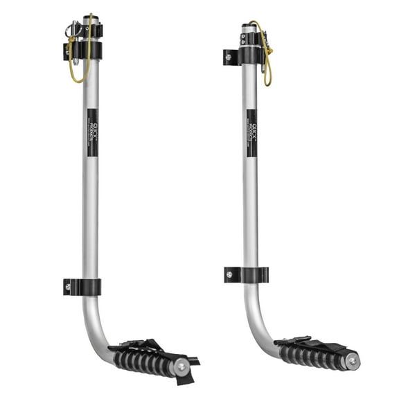 Quick Products QP-LA-104 Aluminum Ladder-Mount Folding Chair Rack for Standard RV Ladder