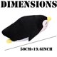 thumbnail image 3 of Almohadas de dibujos animados de peluche de pingüino de peluche, almohada grande y suave de decoración de felpa de pingüino de 19,6 pulgadas (negro), 3 of 5