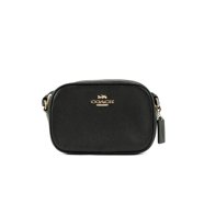 Coach Rowan Mixed Racer Blue Canvas Leather Colorblock Satchel