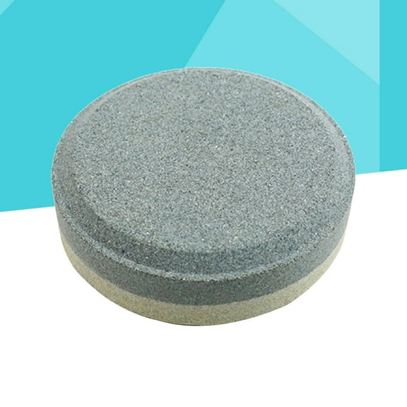 EXHUMKY  Round Double Sided Sharpening Stone Portable Handheld Multi Purpose 1Pack
