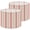 Color 3, variant on Linen Drum Lamp Shades Black Beige Vertical Striped Textured Look 13" x 13" x 10" Lampshade for Table Lamps Floor Lamps Lamp Shade Replacement Easy Assembly Required