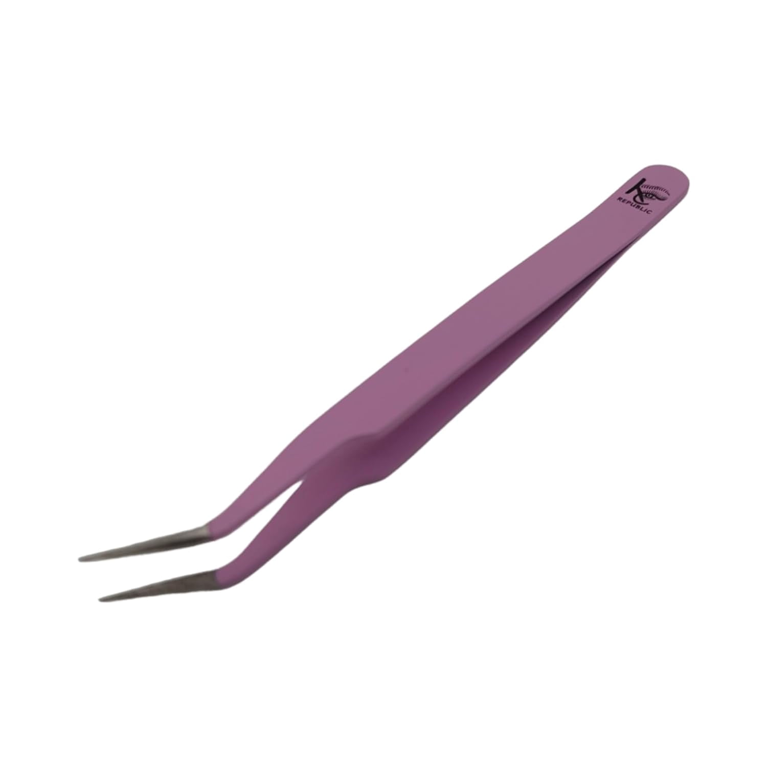 Eyebrow Extensions Kit with 2 Trays of Mink Eyebrows in Black and Dark Brown, Eyebrow Glue Clear & Extension Tweezers, Comes on Mixed Length Trays 5-8 mm Mix (Black & Dark Brown, Violet Tweezer)