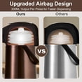 thumbnail image 3 of Jarra de café Airpot PARACITY mejorada de acero inoxidable de 2,5 litros, 3 of 7