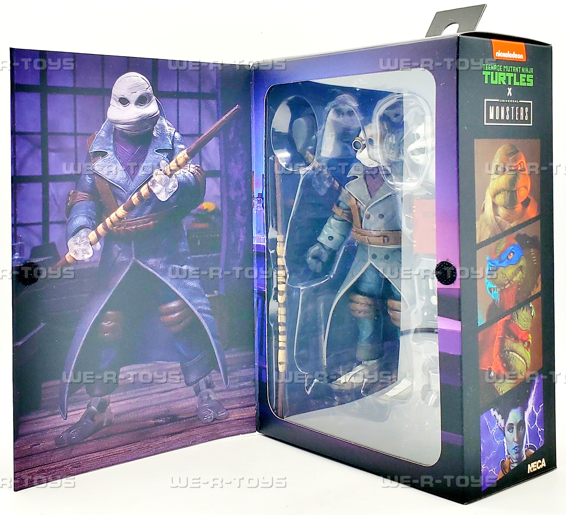 Universal Monsters/Teenage Mutant Ninja Turtle- 7” Scale Action Figure - Donatello as The Invisible Man