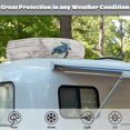 thumbnail image 3 of Sea Turtles RV Ac Covers for Roof RV Air Conditioner Winter Protection Machine Washable Outside Camper Travel Trailer AC Cushion for Roof, Dust Proof Protective Cover RV Accessories, 3 of 7