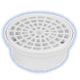 thumbnail image 1 of Coladera Universal blanca con check anti-olores, sin tapa higiénica, 1 of 4