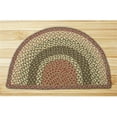 thumbnail image 1 of Capitol Importing  Olive-Burgundy-Gray - 18 in. x 29 in. Small Rug Slice, 1 of 1