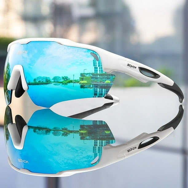SCVCN gafas de sol de ciclismo para hombre y mujer, lentes fotocromáticas para bicicleta de montaña, protección de pesca polarizada, UV400 qiuyongming unisex