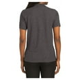 thumbnail image 2 of Mafoose Women's Comfortable Silk Touch Polo Golf Shirt Short Sleeve Charcoal Heather Grey 4XL, 2 of 5