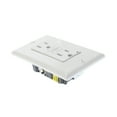thumbnail image 2 of Leviton Smartlockpro Series 15A Self Test Tamper Resistant GFCI Outlet GFTR1-W, 2 of 2