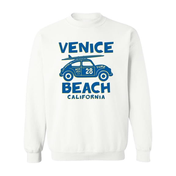 Hot Spot Venice Beach Sweatshirt Men -Image by Shutterstock, Male 3X-Large