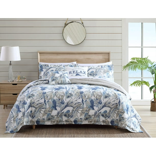 Set de edredón Tommy Bahama California King, 100% algodón