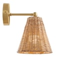 thumbnail image 4 of Meridian M90118NB 1-Light Wall Sconce in Natural Brass (Set of 2), 4 of 5