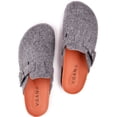 thumbnail image 3 of V.Gan Vegan Taro Recycled Felt Footbed Slippers, 3 of 4