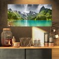 thumbnail image 1 of Design Art - Mountain Lake Panorama, 1 of 3