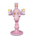 thumbnail image 6 of Ashland Dia De Los Muertos Halloween Candle Holder Purple 11 in, 6 of 6
