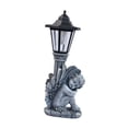 thumbnail image 4 of Estatua de Ángel con Luces Lámpara Solar de Ángel Figura Decorativa Escultura de Resina Resistente Ornamento Fácil de Usar Adecuada para Jardín Regalo Ángel derecho, 4 of 8