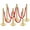 6-pack | 4 velvet ropes, variant on TEQIN VIP Stanchion Queue Pole Barrier Posts,Gold Stanchion Post Queue With Red Velvet Ropes, Stainless Steel Red Carpet Ropes and Poles, Crowd Control Safety Barriers for Parties, Banks, Museums