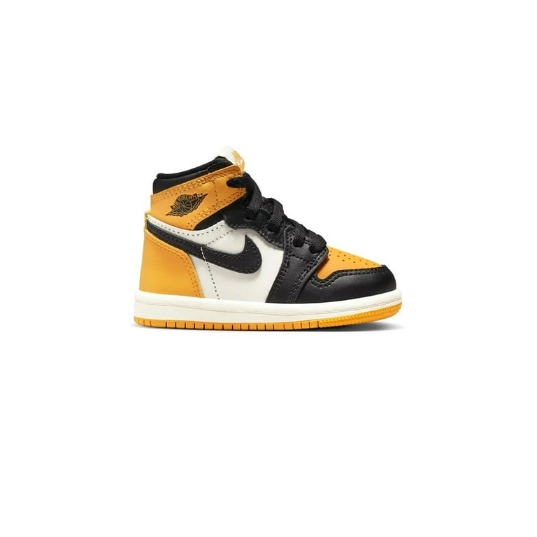 Toddler's Jordan 1 Retro High OG Taxi/Black-Sail (AQ2665 711) - 10