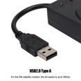 thumbnail image 2 of y Fax Modem, USB2.0 56K External Modem Driver,Plug and Play USB Modem,Standard and Expanded At Instru, 2 of 5