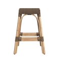 thumbnail image 4 of Butler Specialty Company Robias Rattan 24.5" Counter Stool - Brown and Tan Dot, 4 of 6