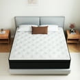 thumbnail image 2 of lemontalking 12" Full Hybrid Mattress CertiPUR-US Certified Memory Foam Pocket Spring Mattress Medium Firm in a Box, 2 of 7