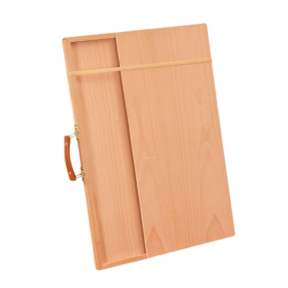 Tablero de dibujo con asa Tablero de arte para dibujar y pintar Caballete de escritorio para 8K